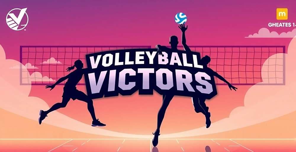 Volleyball Victors esports tournament concept for India